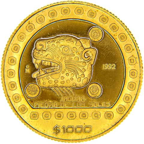 1000 Pesos 1992 - Messico
