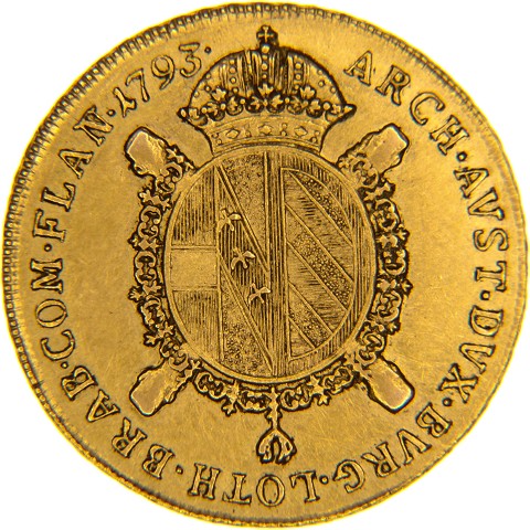 Sovrano di Fiandra 1792-1798 - Francesco II - Paesi Bassi Austriaci