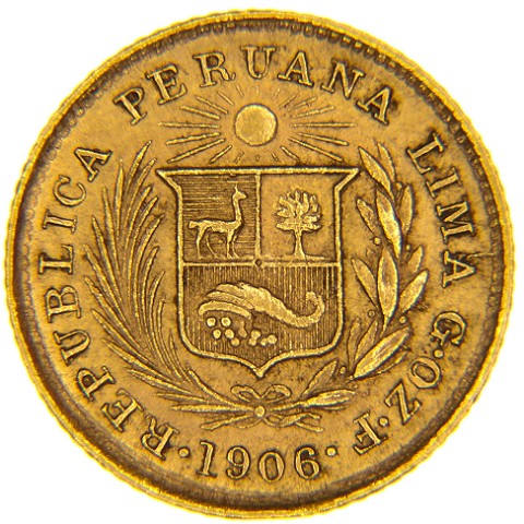 1/5 Libra 1906-1969 - Perù