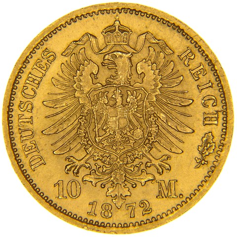 10 Marchi 1872-1873 - Guglielmo - Germania - Prussia