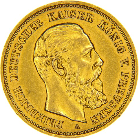 10 Marchi 1888 - Federico III - Germania - Prussia