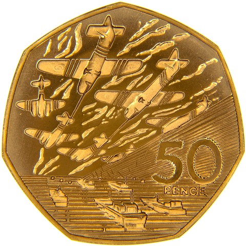 50 Pence 1994 - Elisabetta II - Regno Unito
