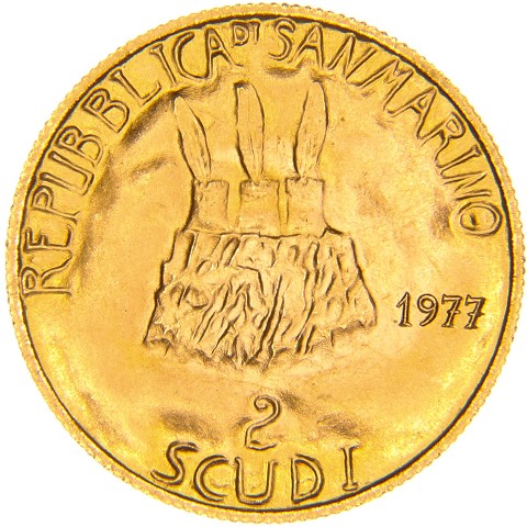 2 Scudi 1977 - San Marino