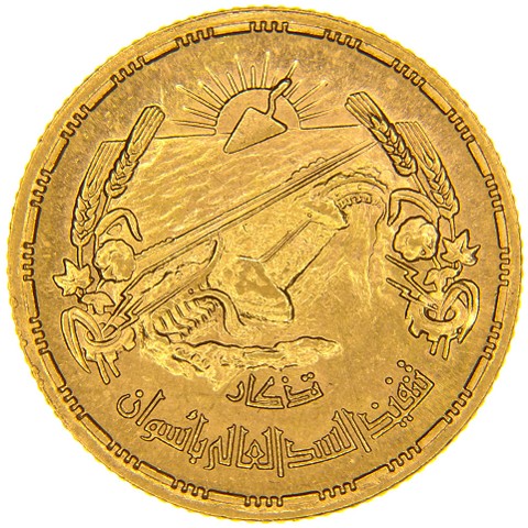 1 Pound 1960-AH1379 - Egitto