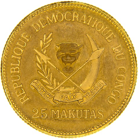 25 Makutas 1970 - Congo