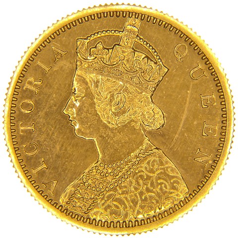 5 Rupie 1870 - Vittoria - India