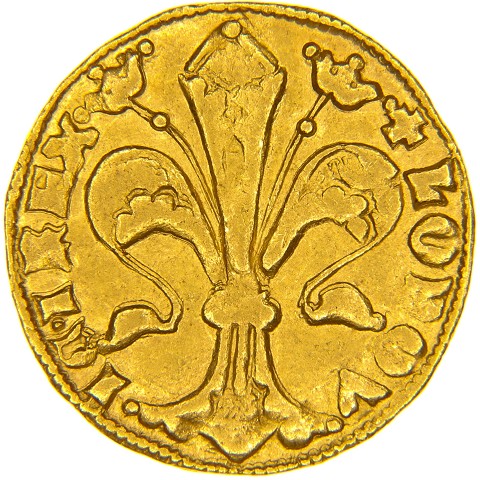 Fiorino 1382-1384 - Ludovico I d’Angiò (Pretendente) - Napoli