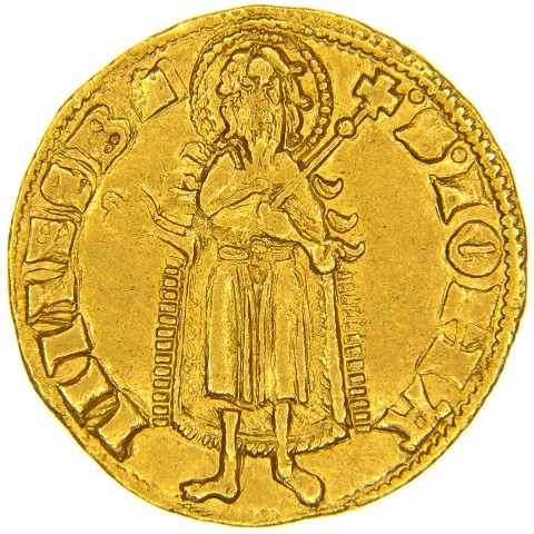 Fiorino 1382-1384 - Ludovico I d’Angiò (Pretendente) - Napoli