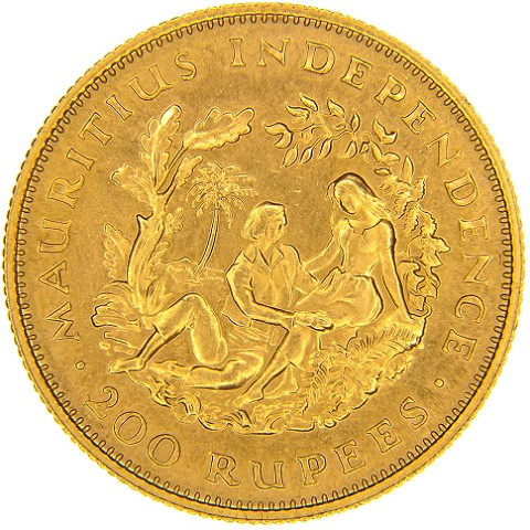 200 Rupie 1971 - Elisabetta II - Mauritius