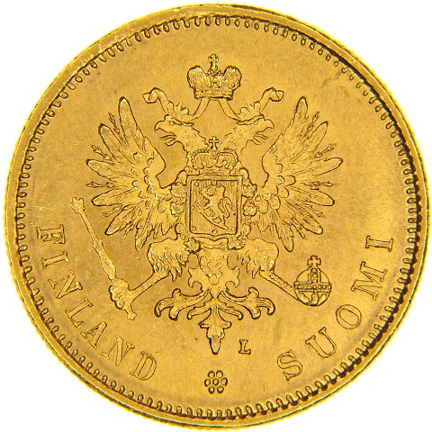 20 Markkaa 1879-1913 - Finlandia