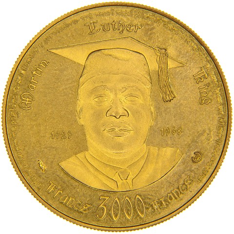 3000 Franchi 1970 - Repubblica Centrafricana