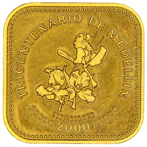 2000 Pesos 1975 - Colombia