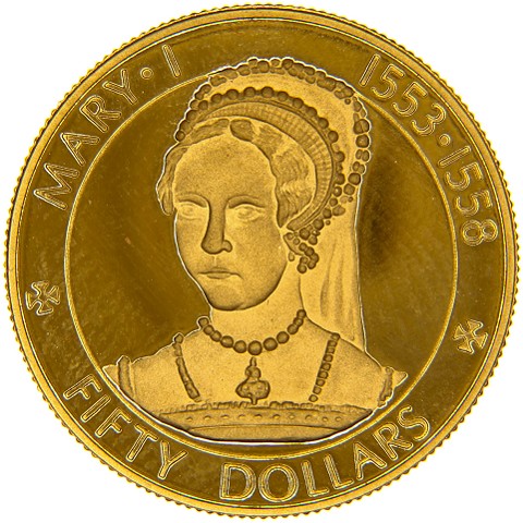 50 Dollari 1977 - Elisabetta II - Isole Cayman