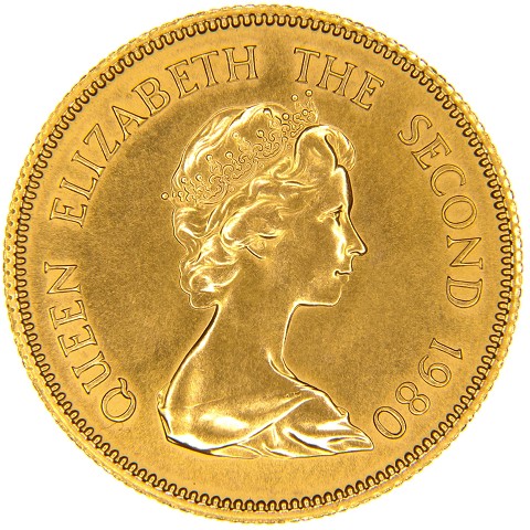 1000 Dollari 1980 - Elisabetta II - Hong Kong