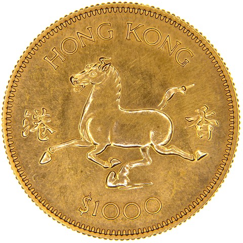 1000 Dollari 1978 - Elisabetta II - Hong Kong