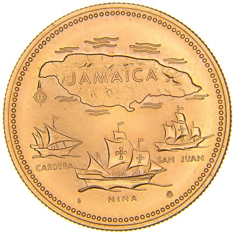 20 Dollari 1972 - Elisabetta II - Jamaica