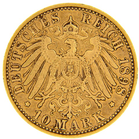 10 Marchi 1890-1912 - Guglielmo II - Germania - Prussia