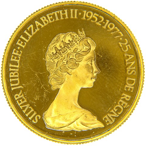 100 Dollari 1977 - Elisabetta II - Canada