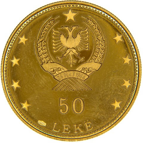 50 Leke 1968-1970 - Albania