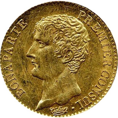 20 Franchi AN. XI-AN. 12 - Napoleone I - Francia