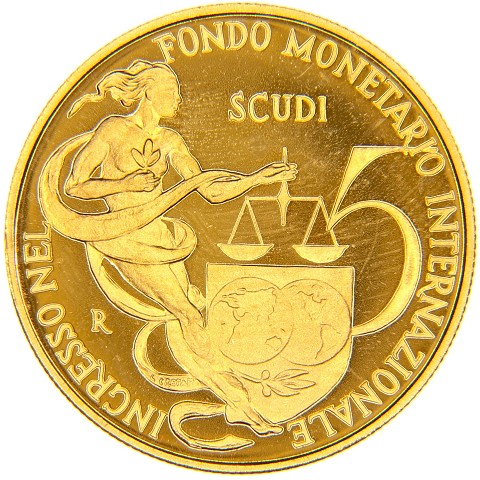 5 Scudi 1993 - San Marino