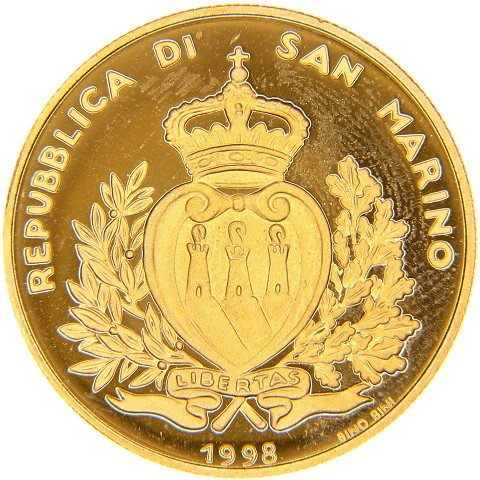5 Scudi 1998 - San Marino