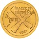 5 Franchi 1961 | Monete Oro Africa | Prezzo Acquisto Oro